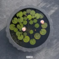 บ่อบัวไฟเบอร์ Riva (Bua) สำหรับตกแต่ง บ้าน สวน พื้นที่ภายนอก และภายใน